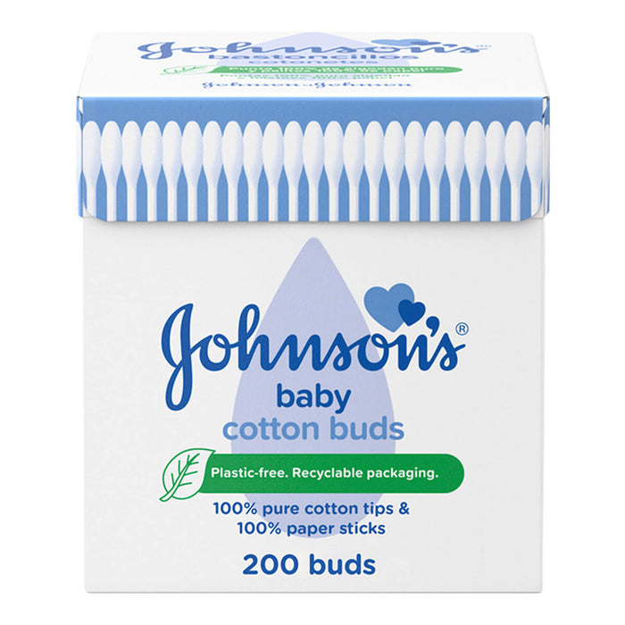 Johnson & Johnson Cotton Buds Drum Pack 200