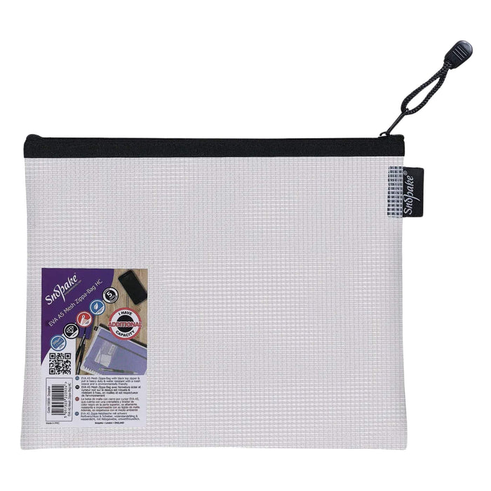 Snopake High Capacity A5 EVA Mesh Zippa Bag ( Pack 3 )