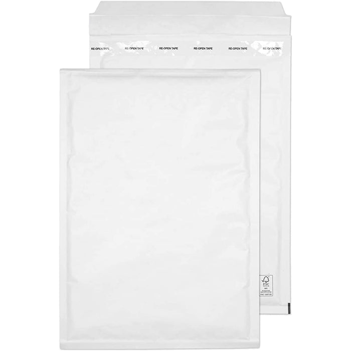Peel&Seal Padded Envelopes (340x230mm, A4) White - Pack 5