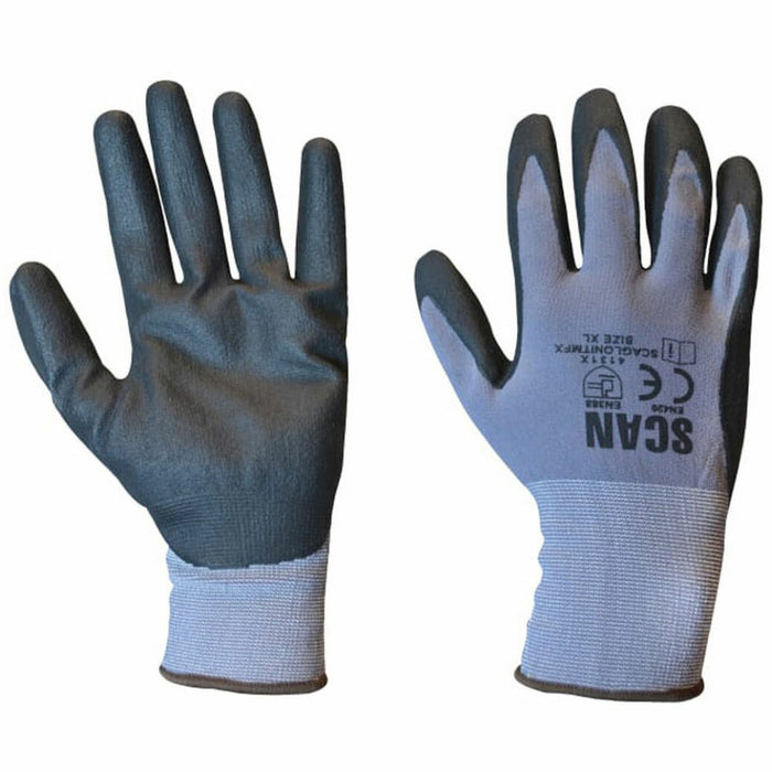 SCAN Work Gloves - Breathable Microfoam Nitrile