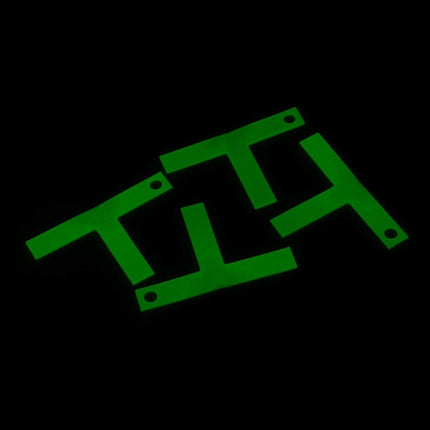 Glow in the dark T-Marker