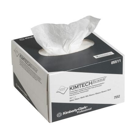 Kimtech 7552 Precision Wipes - White