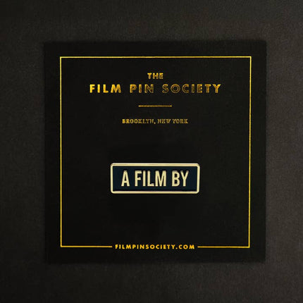 Film Pin Society - A Film by Credit Enamel Pin