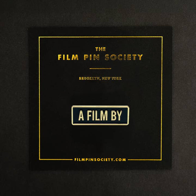 Film Pin Society - A Film by Credit Enamel Pin