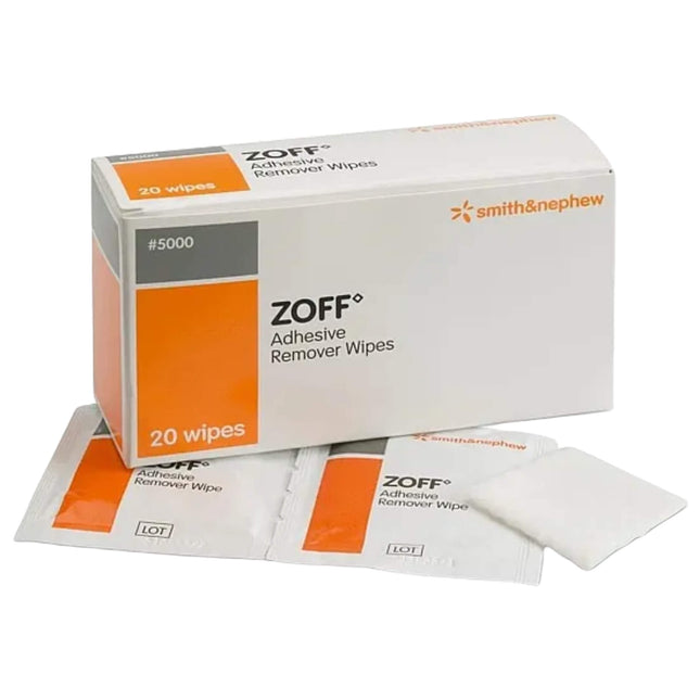 Zoff Adhesive Remover 20x Wipes
