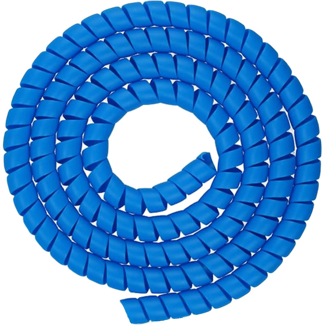 8mm Spiral Wrap 2m - Blue ( Clearance )