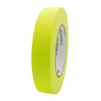 Console Tape 25mm (1in) x 25M - Fluro Yellow