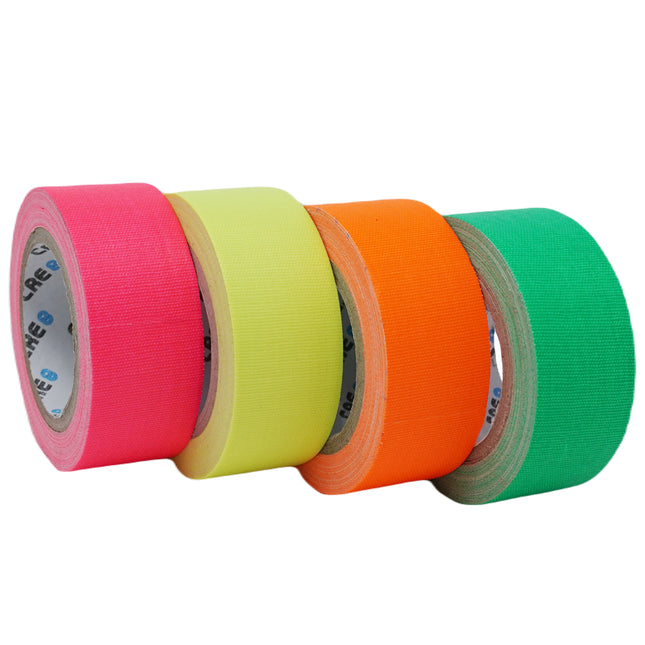 Mini NRG Matt Gaffer Tape - 24mm x 5M - Fluro Bundle