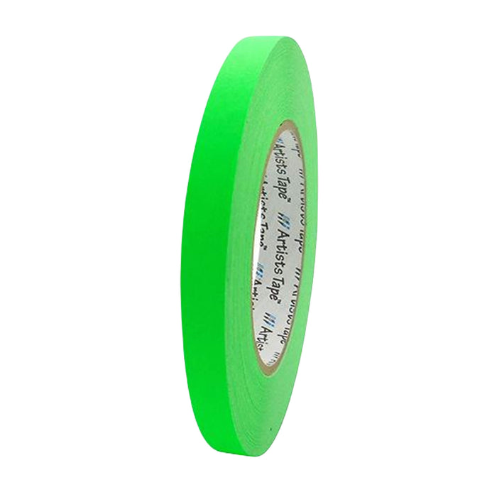 Console/Artist Premium Paper Tape Fluro 12mm (1/2in) X 25 Yards