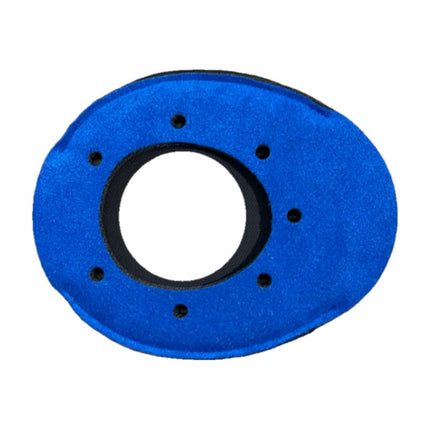 BlueStar Oval Large #6012 viewfinder eyecushion, Ultrasuede Blue