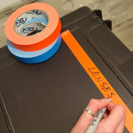 NRG Matt Gaffer Tape - 24mm x 25M Fluro