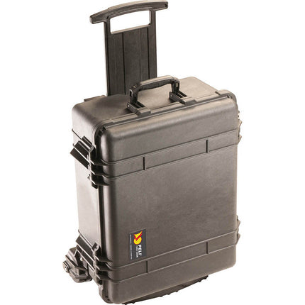 Peli 1560M Case with Mobility Kit - No Foam - Black