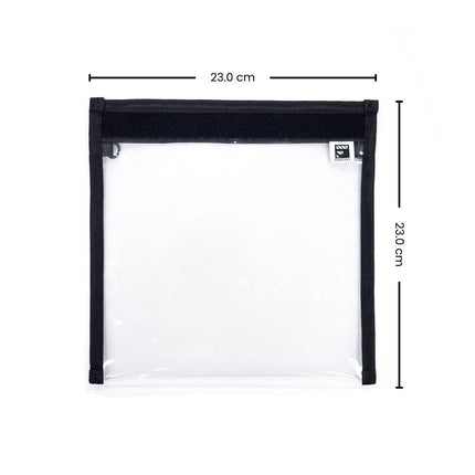 Linney Pouch - Dual-Compartment Transparent Organiser