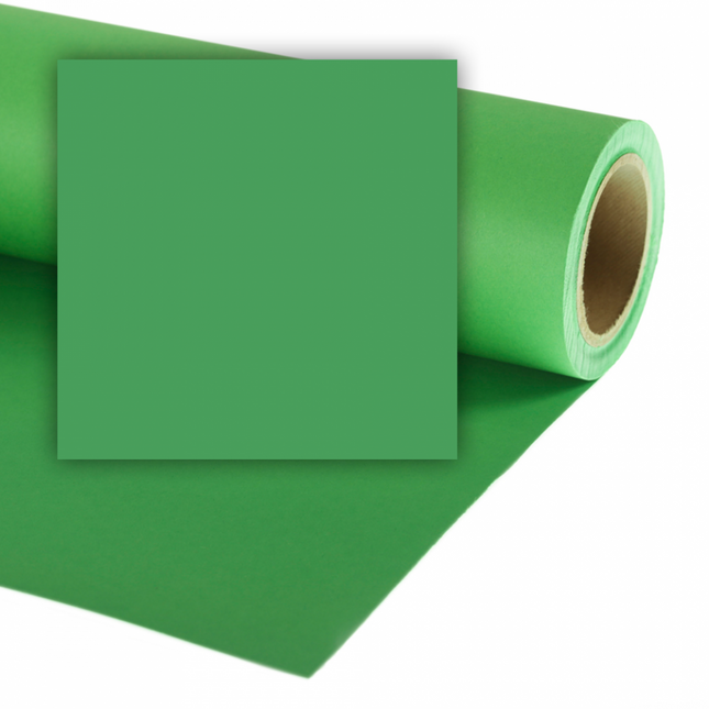 Colorama 1.35 X 11M Seamless Background Paper – Chromagreen