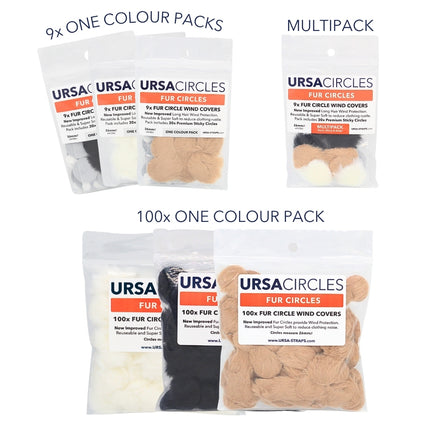 URSA - Fur Circles - Pk 100