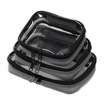Filmsticks Pouches TPU Storage Cases - Set of 3 - Black (V2)