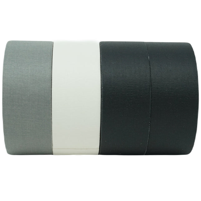 Mini NRG Matt Gaffer Tape - 24mm x 5M - Black & White Bundle