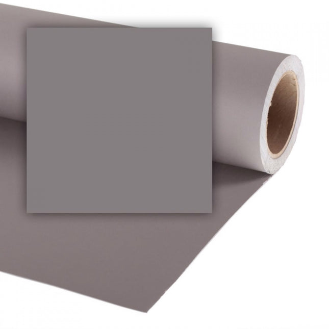 Colorama 2.72 X 25M Seamless Background Paper – Smoke Grey