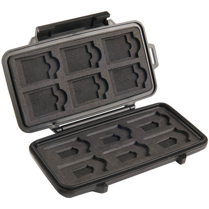 Peli 0915 SD Card Case - With Insert - Black
