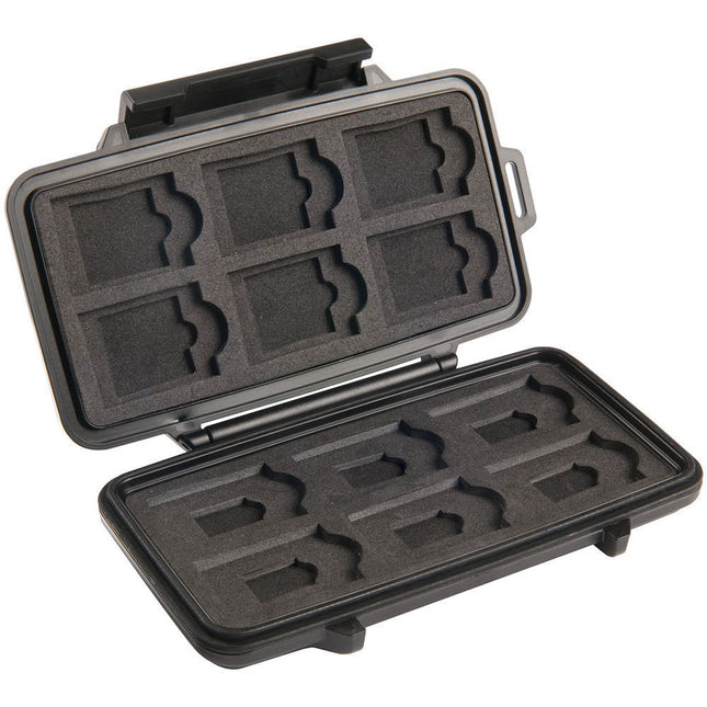Peli 0915 SD Card Case - With Insert - Black