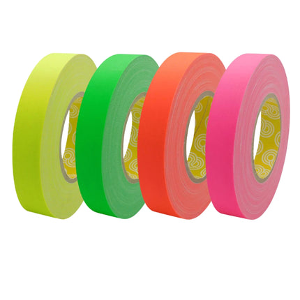 Matt Performa Gaffer Tape 25mm x 50M Fluro