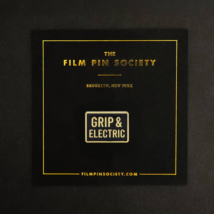 Film Pin Society - Grip & Electric Department Enamel Pin