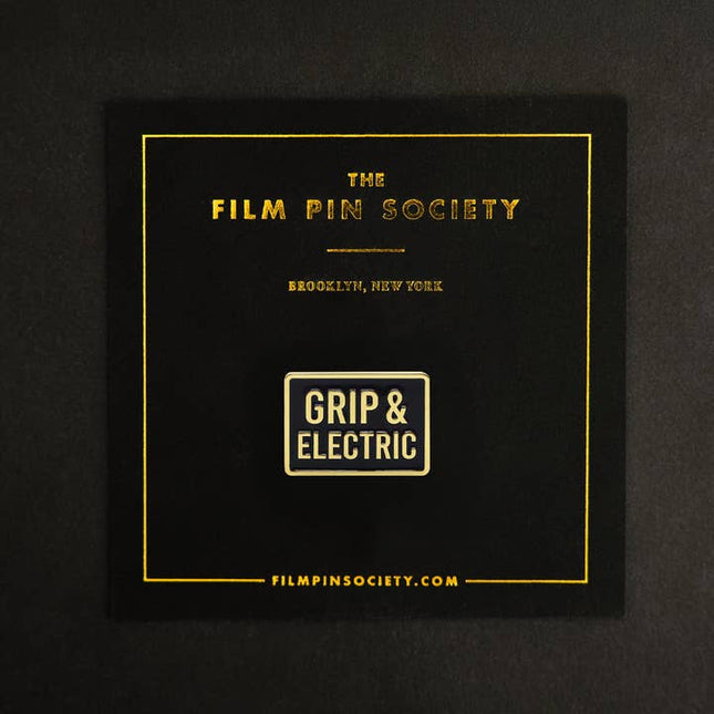 Film Pin Society - Grip & Electric Department Enamel Pin