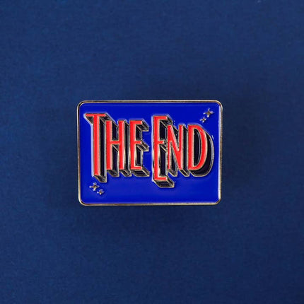 Film Pin Society - The End Credit Enamel Pin