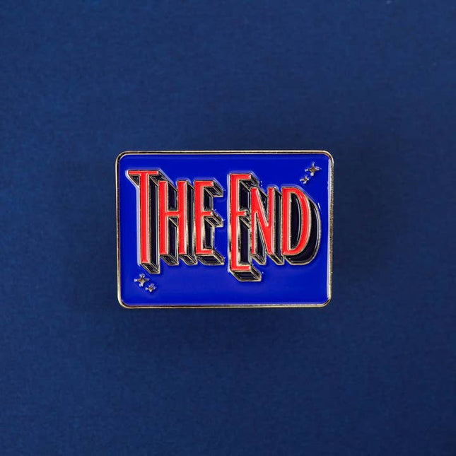 Film Pin Society - The End Credit Enamel Pin