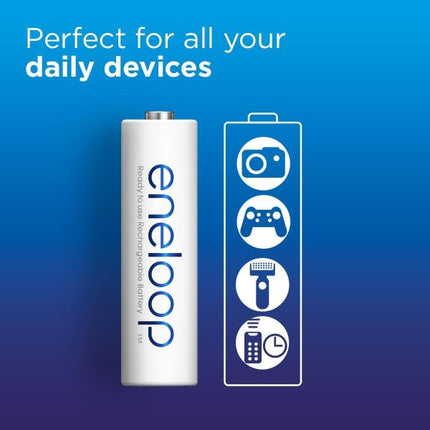 Panasonic Eneloop AAA 800mAh Rechargeable Batteries | 4 Pack