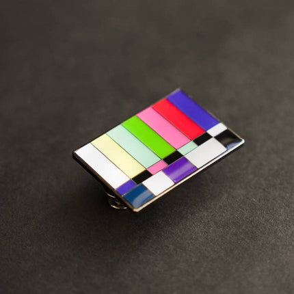 Film Pin Society - Color Bars and Tone Enamel Pin