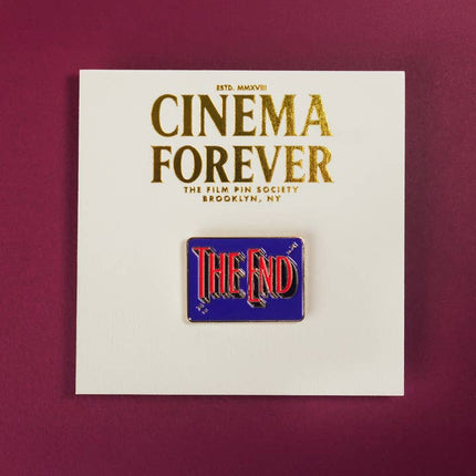 Film Pin Society - The End Credit Enamel Pin