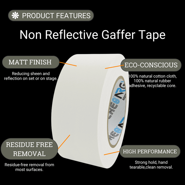 NRG Matt Gaffer Tape - 48mm x 25M