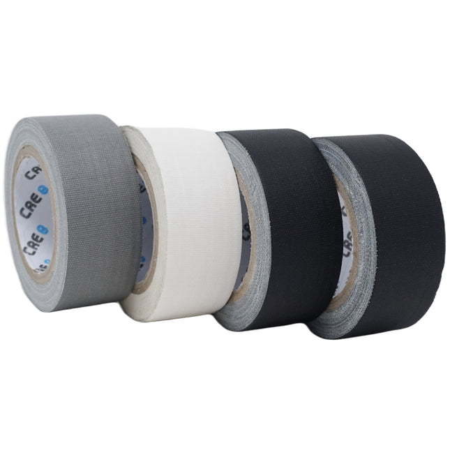 Mini NRG Matt Gaffer Tape - 24mm x 5M - Black & White Bundle