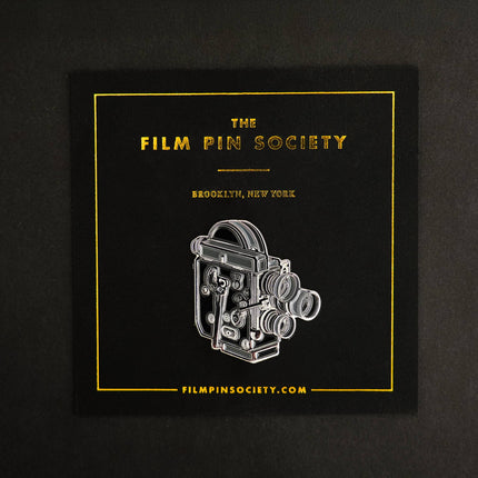 Film Pin Society - 16mm Film Camera Enamel Pin