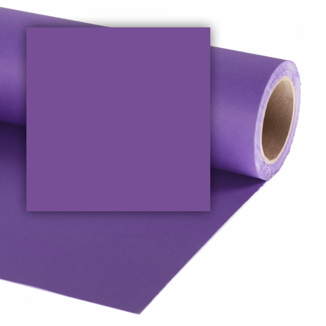 Colorama 1.35 X 11M Seamless Background Paper – Royal Purple
