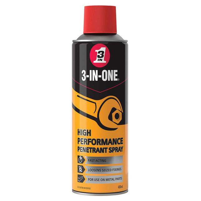 3-IN-ONE High Performance Penetrant Spray 400ml