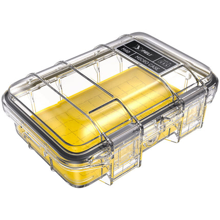 Peli M40 MicroCase - Clear with Black Liner
