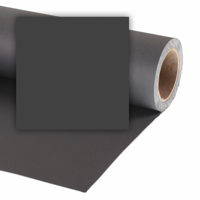 Colorama 1.35 X 11M Seamless Background Paper – Black
