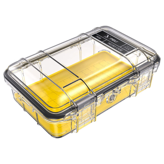 Peli M50 MicroCase - Clear with Black Liner
