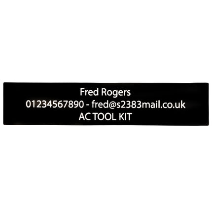 1510 Custom Engraved Peli Case Label