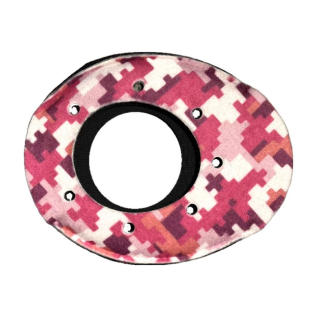 BlueStar Oval Large #6012 viewfinder eyecushion, Fleece Pink Camo