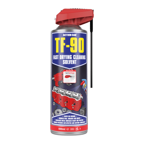 Action Can TF-90 Fast Drying Cleaning Solvent - 500ml