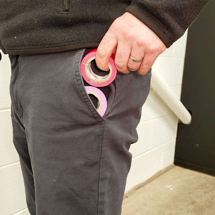 Mini Pocket NRG Matt Fluro Gaffer Tape 24mm x 5M