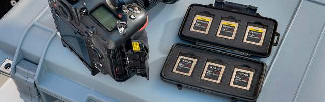 Peli 0965 XQD/CFExpress Card Case - With Insert - Black