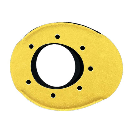 BlueStar Oval Large #6012 viewfinder eyecushion, Ultrasuede Yellow
