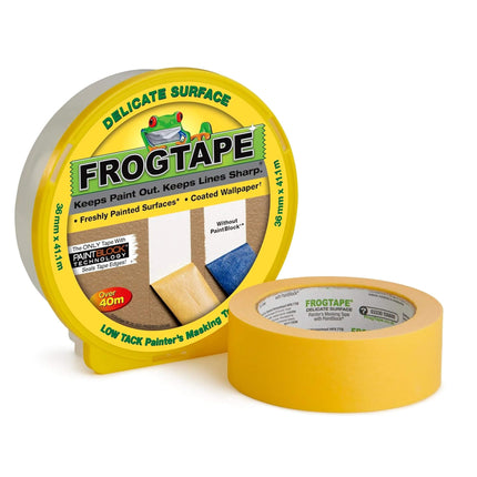 Frog Tape Painter's Delicate Surface Masking Tape 36mm x 41.1m