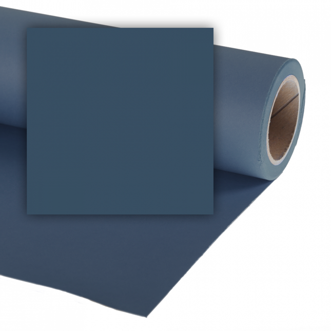 Colorama 1.35 X 11M Seamless Background Paper – Oxford Blue