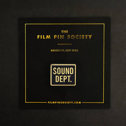 Film Pin Society - Sound Department Enamel Pin