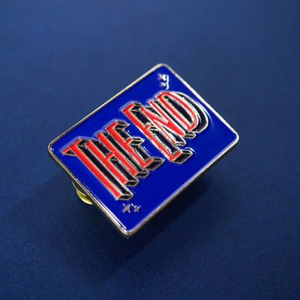 Film Pin Society - The End Credit Enamel Pin